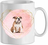 Mok Engelse bulldog 5.4| Hond| Hondenliefhebber | Cadeau| Cadeau voor hem| cadeau voor haar | Beker 31 CL
