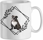 Mok Engelse bulldog 6.5| Hond| Hondenliefhebber | Cadeau| Cadeau voor hem| cadeau voor haar | Beker 31 CL