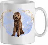 Mok Goldendoodle 3.2| Hond| Hondenliefhebber | Cadeau| Cadeau voor hem| cadeau voor haar | Beker 31 CL