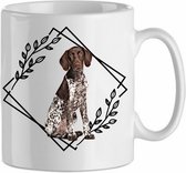 Mok pointer korthaar 7.3| Hond| Hondenliefhebber | Cadeau| Cadeau voor hem| cadeau voor haar | Beker 31 CL