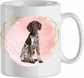 Mok pointer korthaar 7.4| Hond| Hondenliefhebber | Cadeau| Cadeau voor hem| cadeau voor haar | Beker 31 CL