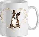 Mok Corgi 4.4| Hond| Hondenliefhebber | Cadeau| Cadeau voor hem| cadeau voor haar | Beker 31 CL