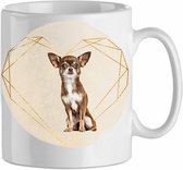 Mok Chihuahua 5.3| Hond| Hondenliefhebber | Cadeau| Cadeau voor hem| cadeau voor haar | Beker 31 CL