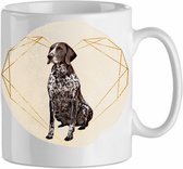 Mok pointer korthaar 1.1| Hond| Hondenliefhebber | Cadeau| Cadeau voor hem| cadeau voor haar | Beker 31 CL