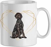 Mok pointer langhaar 2.3| Hond| Hondenliefhebber | Cadeau| Cadeau voor hem| cadeau voor haar | Beker 31 CL