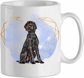 Mok pointer langhaar 2.1| Hond| Hondenliefhebber | Cadeau| Cadeau voor hem| cadeau voor haar | Beker 31 CL