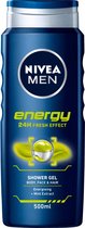 Nivea Men Douchegel Energy 500 ml