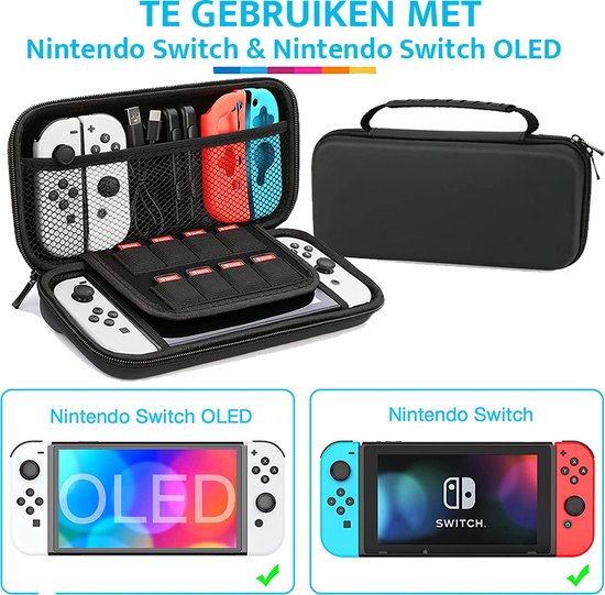 YONO Etui adapté pour Nintendo Switch et Switch OLED - Etui Sac de  Rangement - Housse