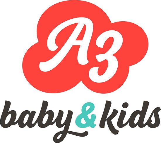 A3 Baby & Kids Autostoel organizer met tablet houder - Zwart