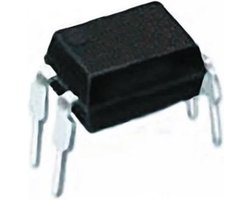 LTV817A, Enkele optocoupler, 5kV, 35V, 50mA, 50-600%, DIP-4, 10 stuks