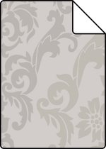 Proefstaal Origin Wallcoverings behang ornamenten taupe - 346211 - 26,5 x 21 cm