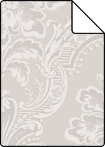Proefstaal Origin Wallcoverings behang ornamenten grijs - 346524 - 26,5 x 21 cm