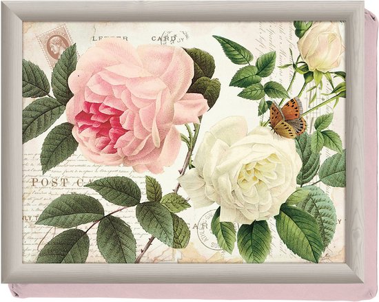 Laptray, Schoot Dienblad, Rose Garden, 44 x 34 cm - Creative Tops