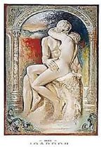 Poster Verkerke Joadoor - The Kiss 60 x 80