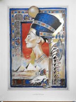 Poster Verkerke Joadoor - The queen from Amarna 60 x 80