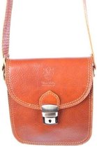 Vera Pelle - cognac/caramel - leder - maat STUK