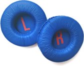 Oorkussens Geschikt Voor JBL JR310BT Kids - 2 Stuks - Vervangende Koptelefoon Earpads - Oorkussens Met Noise Cancelling - Zacht Memory Foam - Eiwitleer - Blauw