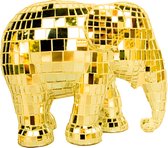 Elephant Parade - Disco Disco Gold - Handgemaakt Olifanten Beeldje - 15cm