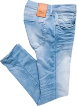 Replay Heren Slim Anbass Hyperflex Jeans Blauw maat 31/34