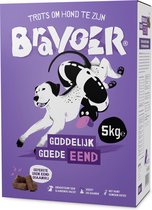 Bravoer Goddelijk Goede Eend - Hondenvoer - 5 kilo