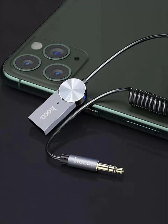 Bluetooth | Audio receiver | Auto adapter | USB | AUX | Bluetooth adapter | Laptop | Geluidsinstallatie | Audio adapter - Hoco
