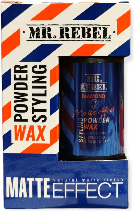 Haarpowder wax Haar Mannan Wax Hair Powder Wax Mr>Rebel Hair