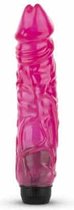 Jelly Supreme - Realistische Vibrator - Roze/Glitters