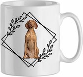 Mok Viszla 4.4| Hond| Hondenliefhebber | Cadeau| Cadeau voor hem| cadeau voor haar | Beker 31 CL