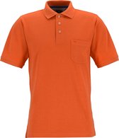 Redmond regular fit poloshirt - oranje - Maat: M