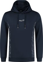 Ballin Amsterdam -  Heren Slim Fit   Hoodie  - Blauw - Maat S