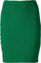 Dames korte rok  groen | Maat M (2XL)