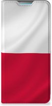 Telefoonhoesje met Naam Geschikt voor Samsung Galaxy A53 Smartphone Hoesje Poolse Vlag