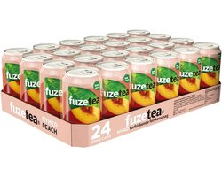 Tray Fuze Tea Peach Hibiscus - 24x33cl