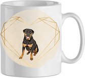 Mok Rottweiler 1.2| Hond| Hondenliefhebber | Cadeau| Cadeau voor hem| cadeau voor haar | Beker 31 CL