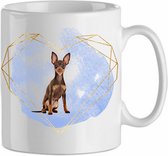 Mok Miniatuur Pincher 3.1| Hond| Hondenliefhebber | Cadeau| Cadeau voor hem| cadeau voor haar | Beker 31 CL