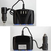 Allesvoordeliger 12 Volt adapter 1 x 12Volt naar 3 x 12Volt en 3 x USB