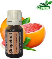 Pompelmoes etherische Olie 10 ml | Grapefruit Oil | 100% PUUR | Bio | Essentiële olie Aromatherapie | Olie diffuser | Geschikt voor inname | Pure Naturals