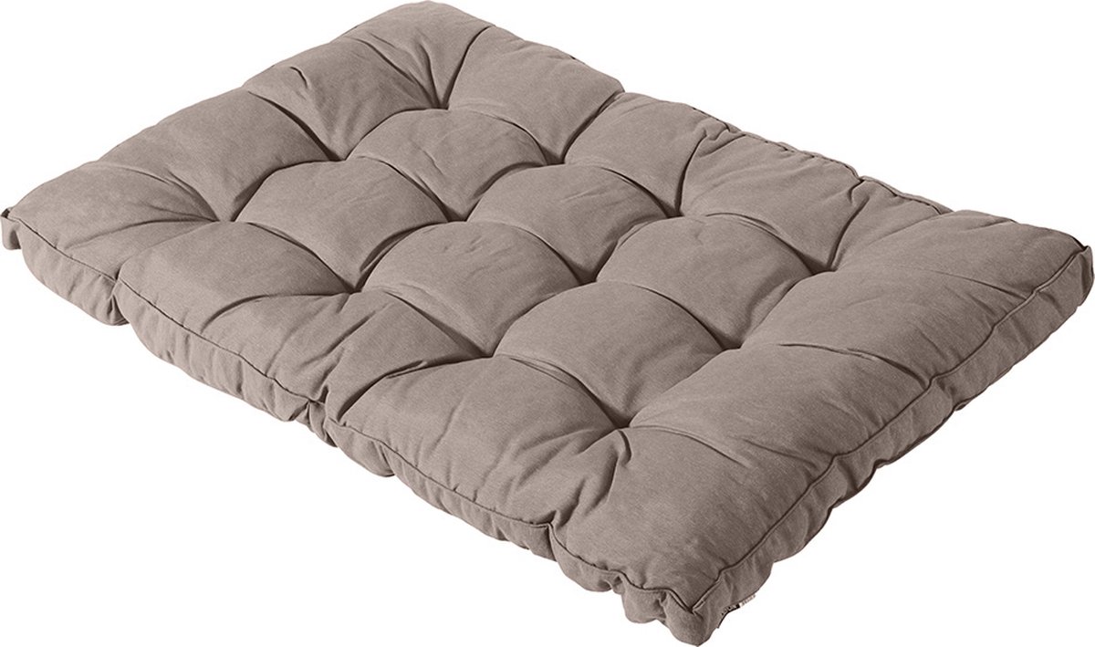 Bol.com Madison - Florance Jute - Palletkussen - Loungekussen - Zitkussen - 120x80cm aanbieding