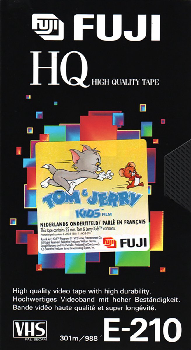 Fuji VHS HQ E210 videoband