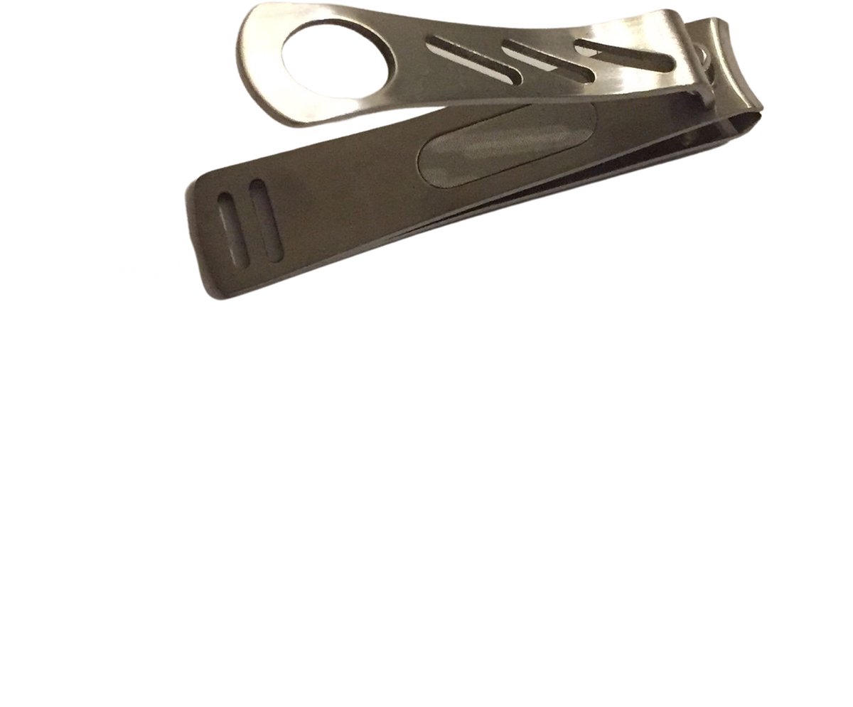 Goedkoopste Premium Robuuste Kwaliteit RVS Nagelknipper / Nagelschaar / Nageltang | Vingernagel / Teennagel | Ingebouwde Nagelveil | Zilver