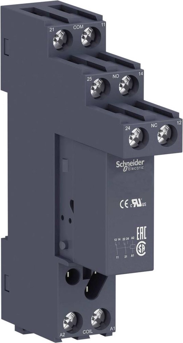Schneider Electric RSB2A080P7S Steekrelais 230 V/AC 8 A 2x wisselcontact 1 stuk(s)