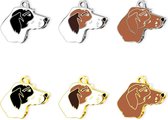 Dali's Pet Pointer Aanpasbare ID-tags voor huisdieren Gegraveerd Hondenpenning