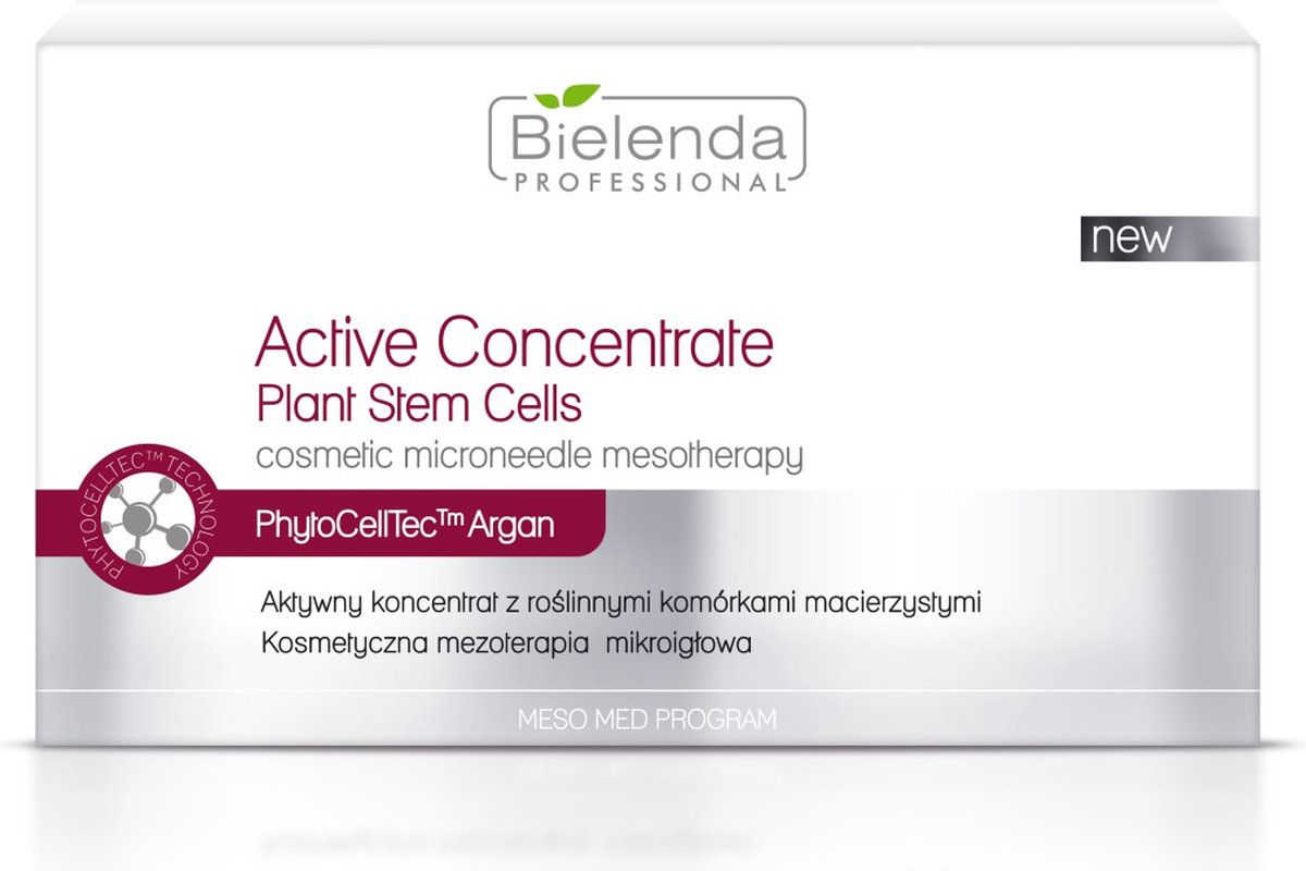 Actief concentraat met plantaardige stamcellen 10x3ml