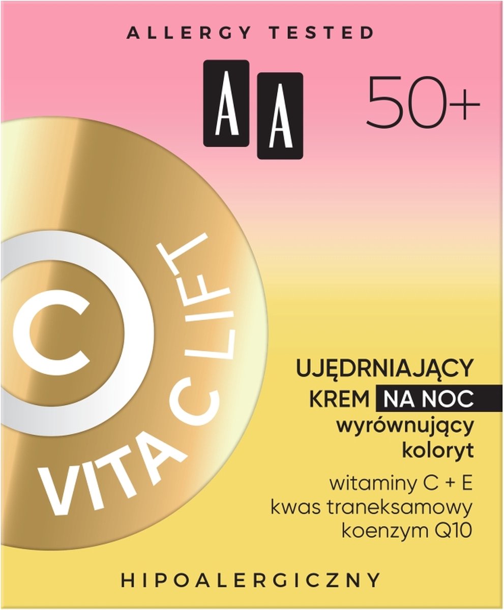 Vita C Lift 50+ verstevigende nachtcrème 50ml