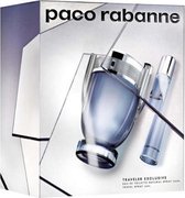 Paco Rabanne Invictus Eau de Toilette Spray 100ml Set 2 stuks 2021
