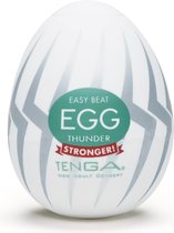 Tenga - Thunder egg masturbator - Transparant