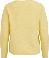 Vila VIELLI KNIT LS V-NECK TOP - Golden Haze Gold