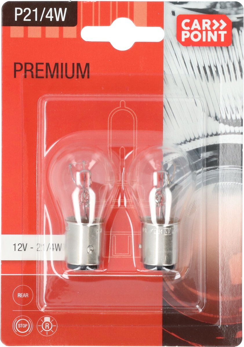 Carpoint Premium ampoule P21/5W 12V 2 pièces