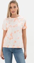 camel active T-shirt met korte mouwen met batik patroon