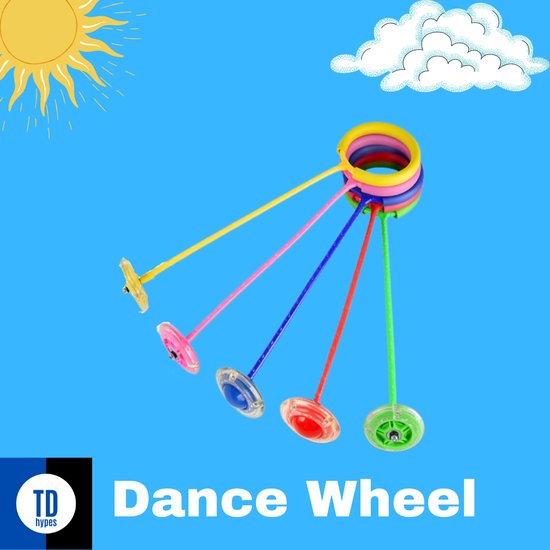 Afbeelding van het spel Dance Wheel - 5 Kleuren - Led wiel - Buitenspeelgoed - Cadeau idee